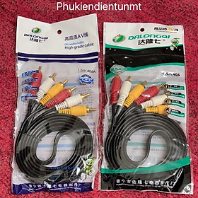 Mua (1.5m/3m/5m/10m) Dây AVRCA 3 ra 3 đen loại tốt