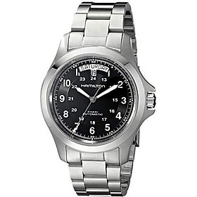 Hamilton Men's H64455133 Khaki King II Black Dial Watch
