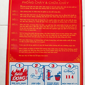 Mua Bảng nội quy tiêu lệnh PCCC