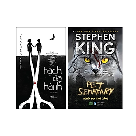 Combo 2 cuốn Truyện Trinh Thám Hấp Dẫn: Stephen King - Pet Sematary - Nghĩa Địa Thú Cưng + Bạch Dạ Hành (Tái Bản)