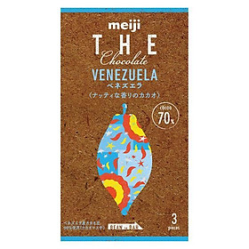 Meiji The Chocolate Socola đen nguyên chất của Venezuela 50g