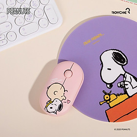 CHUỘT KHÔNG DÂY CHỐNG ỒN NHÂN VẬT HOẠT HÌNH PEANUTS SNOOPY (CÓ THỂ KẾT NỐI BLUETOOTH) HÀNG CHÍNH HÃNG