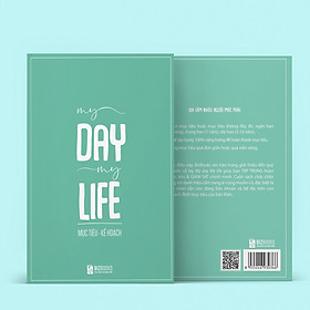 [GIFT] - Sổ tay ghi chép mục tiêu - kế hoạch My Day My Life
