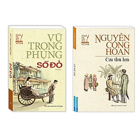 Sách - Combo 2 cuốn Danh tác văn học Việt Nam - Số đỏ ( bìa mềm) + Cái thủ lợn (bìa mềm)