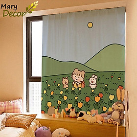 Mua Rèm Cửa Sổ In Họa Tiết Hoạt Hình Dễ Thương Xinh Xắn - Mary Decor