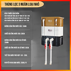 Bộ lọc thùng Yee cho hồ cá cảnh, chậu cá cảnh