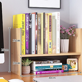 Mua Kệ sách gỗ để bàn thế hệ mới   kệ sách để bàn đơn giản với nhiều các sắp đặt