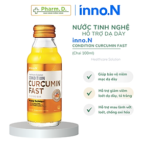 Nước Tinh Nghệ CONDITION inno.N Hỗ Trợ Bảo Vệ Và Giảm Viêm Loét Dạ Dày, Tá Tràng (Chai 100ml)