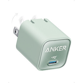 Hình ảnh Adapter Sạc Anker 511 Charger Nano 3 30W 1 Cổng Type-C A2147 - Hàng Chính Hãng