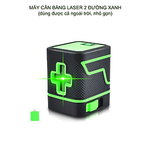 Mua Máy tự cân bằng laser 2 đường vuông góc màu xanh  đo được ngoài trời