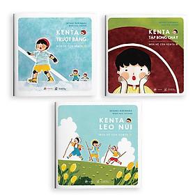 [Download Sách] Sách - Kenta khám phá các môn thể thao - Ehon Nhật Bản dành cho trẻ từ 2-8 tuổi