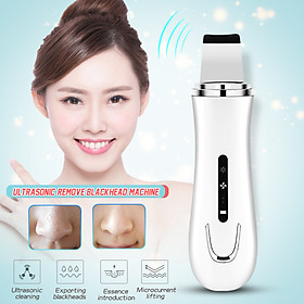 Máy hút mụn .Máy siêu âm Loại bỏ mụn đầu đen Máy làm sạch da mặt Spatula