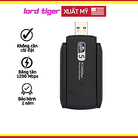 Mua Xuất Khẩu Mỹ - Bộ Chuyển Đổi WiFi USB 1200Mbps (2.4G - 5G)/ 1900Mbps (2.4G - 5.8G) Thu Mạng The Deosd - Hàng Chính Hãng