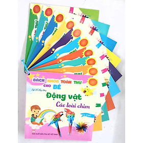 Hình ảnh Sách - Bách Khoa Toàn Thư Cho Bé 4-8 tuổi - Song ngữ Anh Việt (Bộ 10 cuốn) - ndbooks