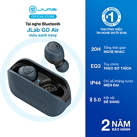 Tai nghe Bluetooth True Wireless JLab GO Air màu xanh navy - Hàng hính hãng