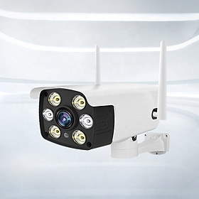 Mua Camera IP Wifi 2.0Mps Thân Ngoài Trời Chống Nước GLT506 6 LED