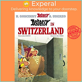 Sách - Asterix: Asterix in Switzerland - Album 16 by Albert Uderzo (UK edition, hardcover)