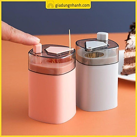 Mua Hộp Đựng Tăm Xỉa Răng Thông Minh Có Nút Nhấn Tự Động Bật Tăm Lên