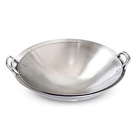 Mua CHẢO INOX 2 QUAI 1 ĐÁY