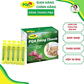 Dáng Thanh PQA Thành Phần Từ Thiên Nhiên Hỗ Trợ Tăng Cường Chuyển Hóa Chất Béo Hộp 10 Ống