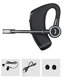 V8S Business Headset Hanging Wireless Earphones Stereo With Voice-controlled Noise Canceling Headphone