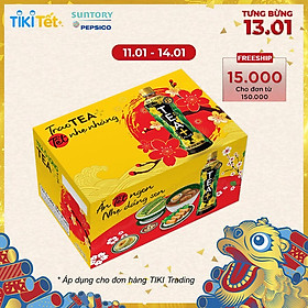 Thùng 24 Chai Trà Ô Long Tea+ Plus (350ml / Chai)