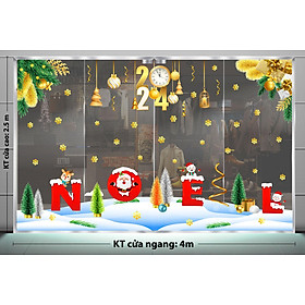Mua Decal trang trí NOEL 2024 combo số 125