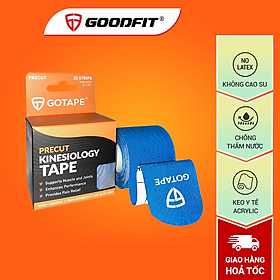 Băng dán cơ thể thao GoodFit Gotape, cuộn Pre-cut, 5cm*5m, chất liệu Rayon cao cấp, không chứa cao su