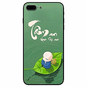 Ốp lưng dành cho Iphone 7 Plus , 8 Plus mẫu Tâm Chiếc Lá
