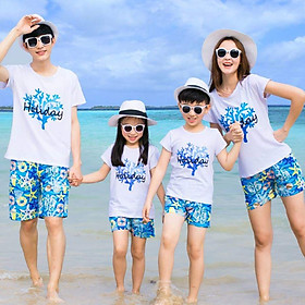 Áo Thun Gia Đình Đi Biển Mẫu Hot MS007