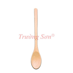 Muỗng Gỗ Cao Cấp - Muỗng Beech Búp Sen - Đồ Dùng Gỗ Nhà Bếp Chất Lượng Cao