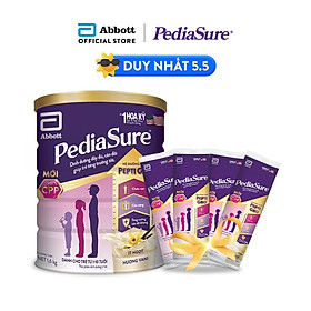 1 lon Pediasure 1.6Kg - Tặng 4 sachet