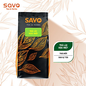 Trà Lài Đặc Biệt SAVO Tea Trà Xanh ướp hương hoa lài - Túi 500gr