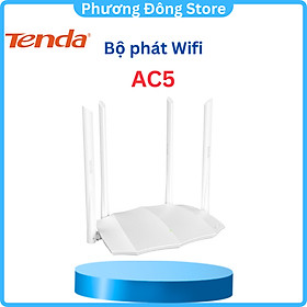Mua Bộ phát wifi Tenda AC5 chuẩn AC1200Mbps - Hàng chính hãng