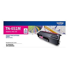 Mua Mực In Laser Brother TN-451M Đỏ  Sử Dụng Cho Máy Brother HL-L8260CDN  HL-L8360CDW  MFC-L8690CDW  MFC-L8900CDW - Hàng Chính Hãng