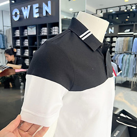 Áo Polo nam Owen cao cấp sợi cotton thoáng mát thấm hút mồ hôi APV233188