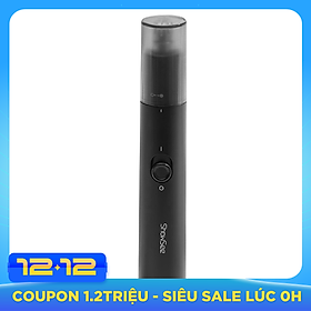 Xiaomi ShowSee C1-BK Portable Electric Nose Hair Trimmer Removable Washable Double-edged 360° Rotating Cutter Heads
