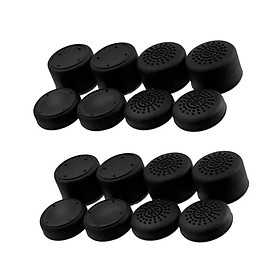 2 Set 4 Thumbstick Caps + 4 Thumb Extender Tall Grips for PS4 Game Controller