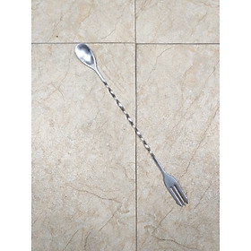 Thìa khuấy 2 đầu inox 304 cao cấp - 32cm