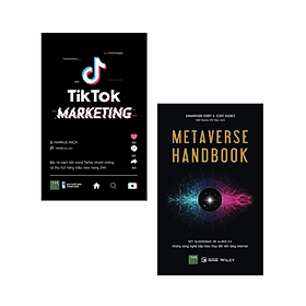 Combo 2Q : Metaverse Handbook + Tiktok Marketing ( Sách Ứng Dụng Công Nghệ Trong Kinh Doanh, Bán Hàng, Marketing)