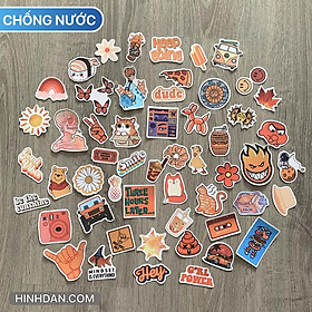 Sticker màu Cam Orange - Dán Trang Trí - Chất Liệu PVC Cán Màng Chất Lượng Cao Chống Nước, Chống Nắng, Không Bong Tróc Phai Màu