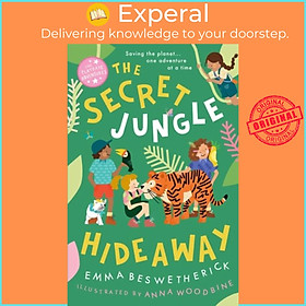 Sách - The Secret Jungle Hideaway - Playdate Adventures by Anna Woodbine (UK edition, paperback)