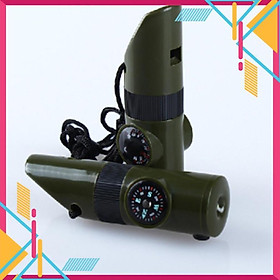 Mua Còi Cứu Sinh Cắm Trại Có La Bàn Và Đèn Pin 7 Trong 1 TP S