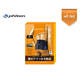 Đai lưng cột sống loại vừa Phiten metax supporter waist belt middle type AP230003/AP230004/AP230005