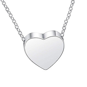 Cremation Urn Necklace Stainless Steel Sealing for