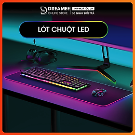 Mua Bàn di chuột LED  tấm lót chuột cỡ lớn phát sáng nhiều màu  có lớp cao su chống trượt siêu bền