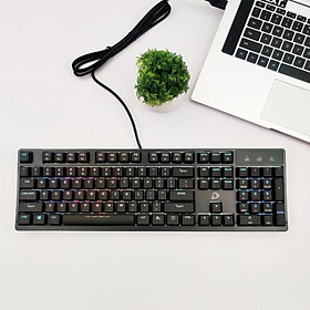 Bàn phím cơ Gaming DAREU EK1280 104Key RGB - Hàng chính hãng BH 2 năm