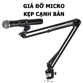 Mua Giá Đỡ Micro Kẹp Cạnh Bàn  Xoay Chỉnh Linh Hoạt - Hàng Nhập Khẩu