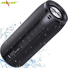 Zealot S51 TWS Loa Bluetooth Di Động Bass Siêu Trầm Chống Nước Loa Ngoài Trời Boombox AUX TF Loa Âm Thanh Nổi Color: ARMYCAMOU