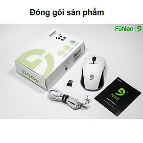 Chuột Gaming Không Dây Fuhlen D90S Led RGB - Hàng Chính Hãng